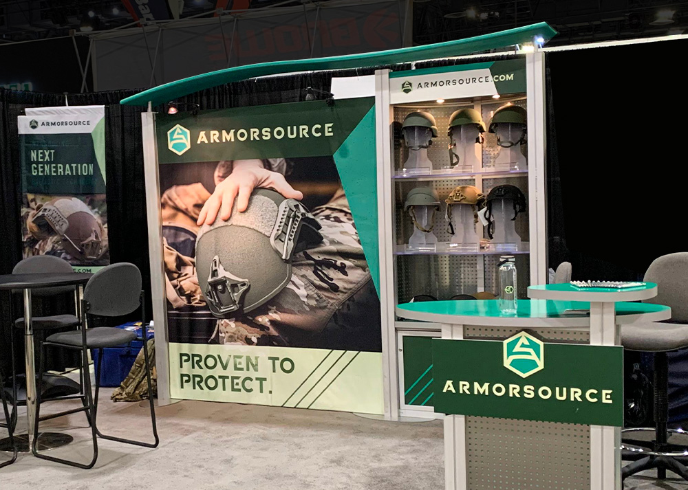  Tradeshow Booth for ArmorSource