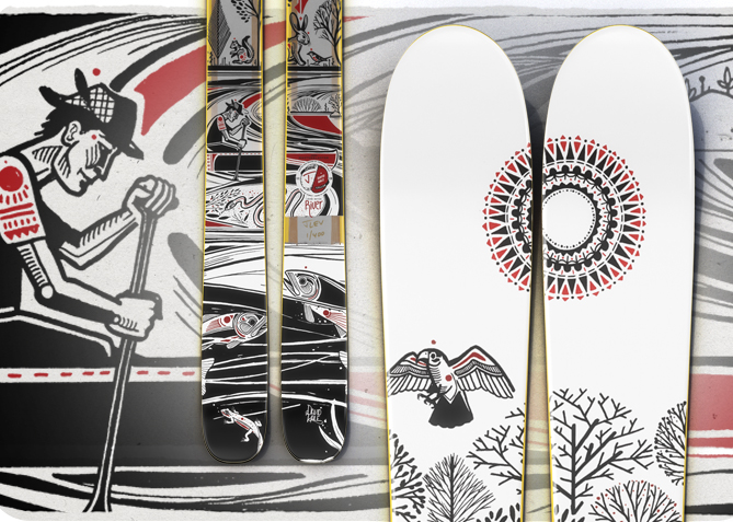 Ski Graphics for J Skis
