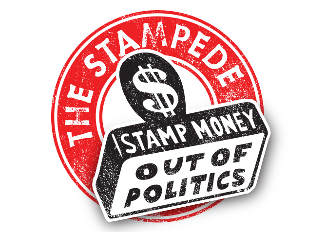 Logo Design for The Stamp Stampede