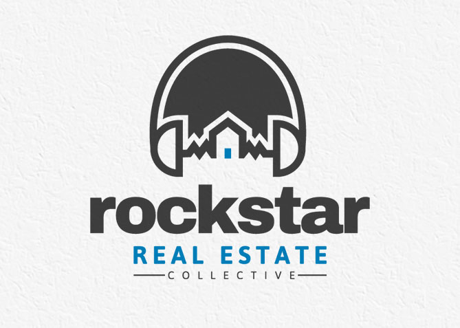Logo Design for Rockstar Real Estate Collective