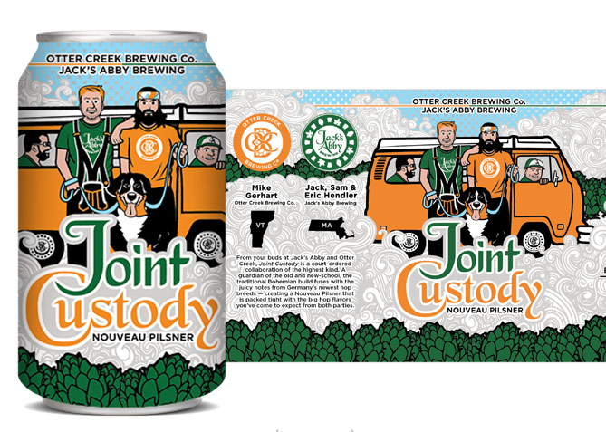 Label Design for Otter Creek Brewing Co.