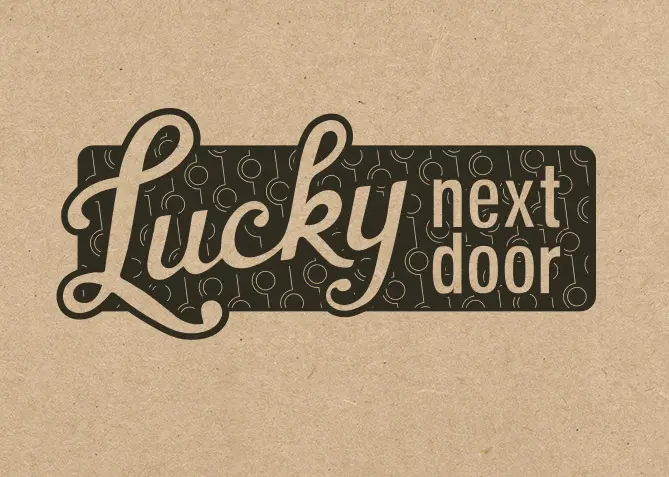 Logo for Lucky Next Door