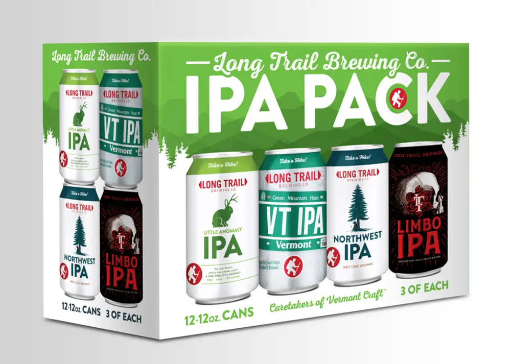 Packaging Design for Long Trail Brewing Co.