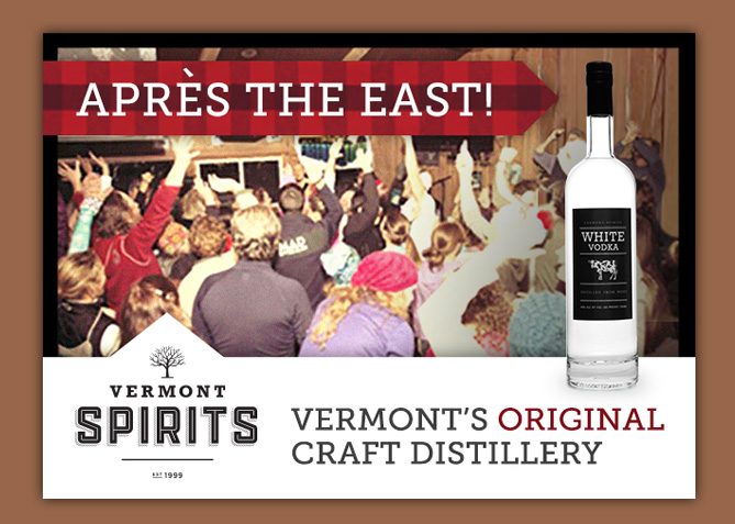 Print Advertising for Vermont Spirits