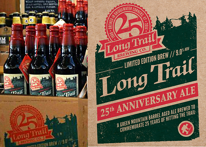 Label Design for Long Trail Brewing Co.