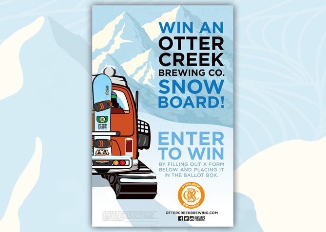 Advertising for Otter Creek Brewing Co.