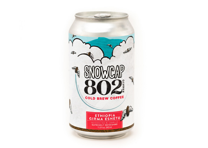 Photoshoot for Snowcap Cold Brew