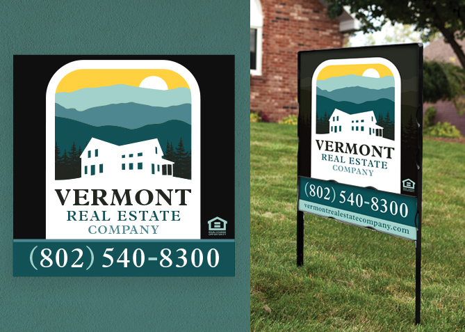 Graphic Design for Vermont Real Estate Company
