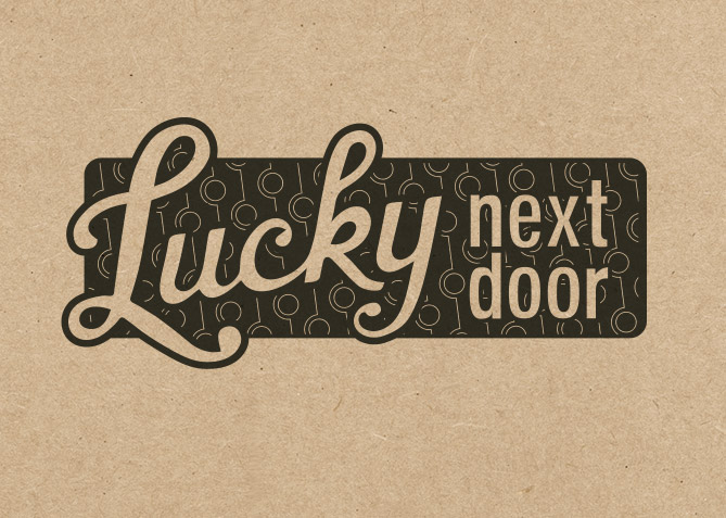 Logo for Lucky Next Door