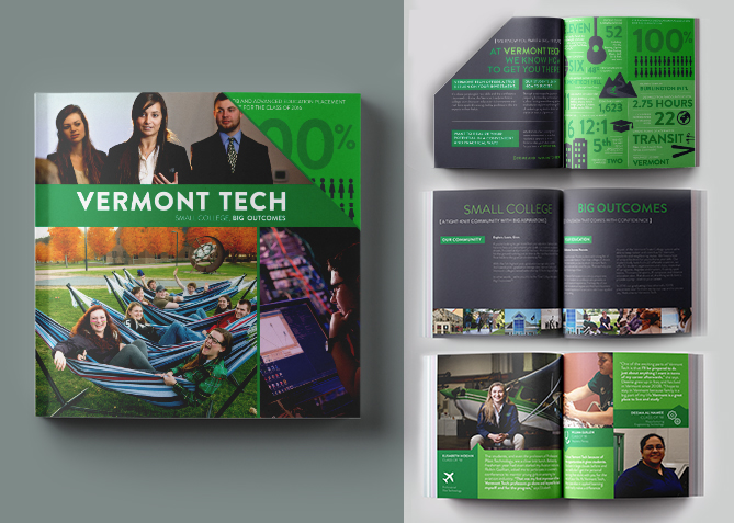 Admissions Brochure for Vermont Tech