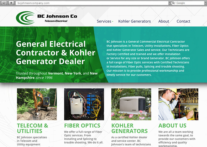 Responsive Website Design, Responsive Website Development, Online Store for BC Johnson