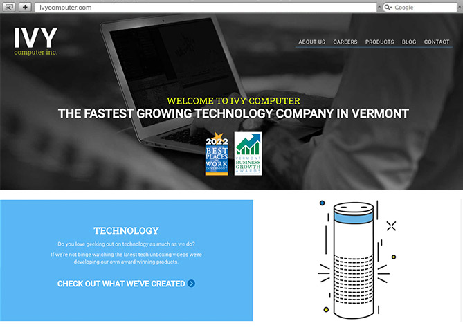 Responsive Website Design, Responsive Website Development for Ivy Computer